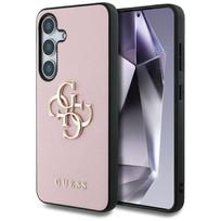 Etui do Samsung Galaxy S25 Plus Guess Big 4G Logo Różowe