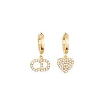 Dior Clair D Lune Earrings Women earrings Gold E1475CDLCY-D301 Gold