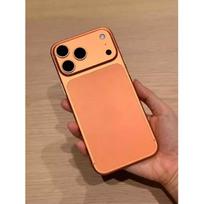 Pilnai sukomplektuotas titano plokščias „pasidaryk pats“ korpusas „iPhone Xr“ konvertavimui į „17 Pro Xr“ važiuoklę, į blizgantį „17 Pro Xr“ tipo „17 Pro“ galinį dangtelį 11 TO 17 PRO oranžinė