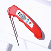 Portable Food Thermometer Dustproof Folding Food Electronic Thermometer for Kitchen BBQ Baking Oil Milk Meat Water Oven Kitchen Tools
