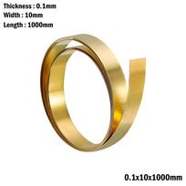 Naujas Storas 0,1-0,5 mm Žalvario Lakštas Žalvario Plokščias Plotis 10-60 mm Ilgis 1000 mm Žalvario Juostelė Žalvario Metalas