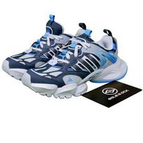 adidas XLG Runner Deluxe Casual Running JR8079 Unisex Black Blue EU 40