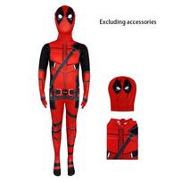 Helovino Deadpool Cosplay Kostiumas Kombinezonas Kuprinės Aksesuarai Fantastinio Kino Personažo Kaukė Pėdkelnės Su Kardu Ir Krepšiu Šventinis Rinkinys 110