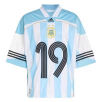 Adidas Bringback Remixed Argentinos marškinėliai Skaidri mėlyna/Balta/Juoda Vyriški Viršutiniai drabužiai KD5982 L white