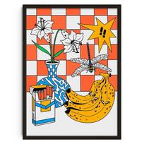 Vintažiniai Klasikiniai Plakatai Retro Abstrakcios Drobės Spaudiniai Vidurio Amžiaus Sienos Dailė Drobės Tapyba Svetainei Miegamajam Namų Dekoras 20x30cm