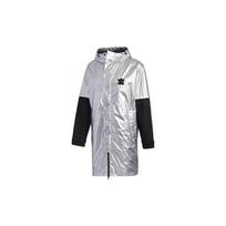 Adidas Originals Liquid Metal Įprasto kirpimo su gobtuvu vėjo striukė Vyriška Sidabrinė Auksinė GT7292 S