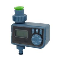 Smart Electronic Water Timer Automatic LCD Display Digital Irrigation Controller Waterproof Cover Home Garden Watering Timer pilka spalva