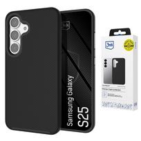 3mk Fortis MagCase dėklas, skirtas Samsung Galaxy S25, juodas