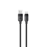 USB laidas Acefast C16-04 USB-A į USB-C 1.2m juodas
