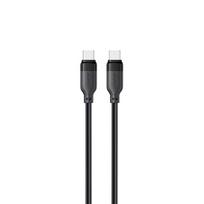 USB laidas Acefast C16-03 USB-C į USB-C 1.2m juodas