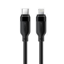 USB laidas Acefast C16-01 USB-C į Lightning 1.2m juodas