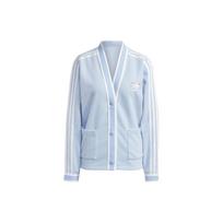 Adidas Originals Striukė-Cardigan Mygtukai Laisvas Kirpimas Megzta Striukė Moterims Mėlyna Daugiaspalvė IP3760 XS white