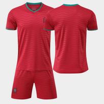 Portugal Home and Away Jersey Children's Football Uniform No.7 C Ronaldo B Fee Children Adult 16