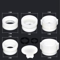 Faucet Adapter ABS Thread Connector Water Tap Joints Water Purifier Bubbler Nozzle Converter for Bathroom Kitchen Accessories
