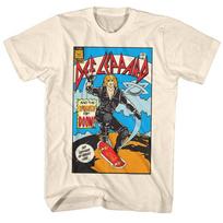 Def Leppard Komiksas Natūralūs Suaugusiųjų Marškinėliai Unisex Drabužiai Gatvės Stiliaus Marškinėliai Prabangūs Unisex Drabužiai Prabangūs Unisex Drabužiai L