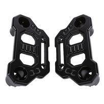 2PCS LED Light Bar Hood Mounting Bracket A Pillar Fog Light Pod Bracket Replacement for Jeep Wrangler JL JLU 4xe JT