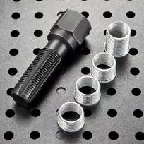 14 mm M14 x 1,25 žvakės sriegio atnaujinimo rinkinys Automobilio cilindro sriegio taisymo įrankių rinkinys Automobilio variklio remontui