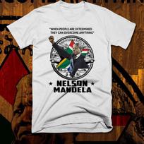 Nelson Mandela Marškinėliai Pietų Afrikos Pilietinių Teisių Kovotojas Prieš Apartheidą Juodaodis Aktyvistas 4XL