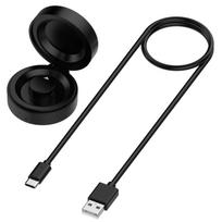 Oura žiedo 4 kartos išmaniojo žiedo įkrovimo stotelė Nešiojama kelioninė saugi įkrovimo doko dėžutė su USB-C laidu Kompaktiškas įkrovimo dėklas 4 juoda