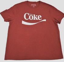 Coca-Cola Mens Enjoy Coke Speckled Red Distressed Print Shirt New 2XL 4XL