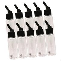 10 Paint Bottles, Transparent Containers, Easy to Clean, Lightweight Spraying Accessories with 30ml