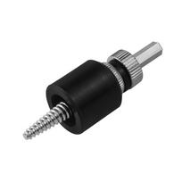 High-Strength Plastic Expansion Tube Extractor Remover Expansion Tube Hexagonal Handle Broken Screw Extractor Anti-slip Repair indigo
