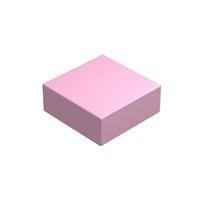 50pcs 3070 Smooth 1x1 Bricks Buildings Blocks Toys For Children Compatible Educational Creative High-tech Gift DIY MOC 50pcs rožinė