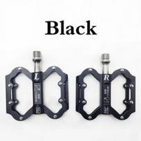 TiTo Titanium Ultralight Pedal Bicycle Pedal Titanium Alloy Axis Bike Pedals  MTB Cycling Titanium Bike 1 Pair Titanium Pedal juoda