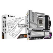 GIGABYTE Motherboard||AMD B650|SAM5|Micro-ATX|DDR5 Memory|Memory Slots 4|B650MAELITEAXICE1.1