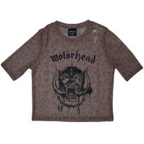 Motorhead 'Warpig' Moteriškas rožinis tinklinis trumpas viršus - NAUJAS OFICIALUS XL