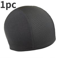 1/2 vnt. motociklo šalmo vidinė kepurė Greitai džiūsta kvėpuojanti kepurė Lenktynių kepurė po šalmu Beanie Cap Motocross Motor Šalmo kepurė