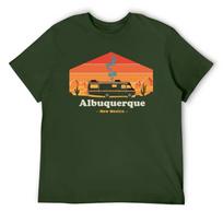 Albuquerque Breaking Bad Klasikinis T-shirt Sa Fresh Move Juokingas T-shirt Naujovė Namams Eur Dydis S smėlis