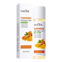 150 ml Didelės apimties drėkinamasis ir drėkinamasis ciberžolės tonikas raukšlėms pašalinti, ramina odą, gerina poras ir didina veido esenciją 150ml