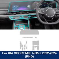 Automobilio TPU Iš anksto supjaustyta Interjero PPF Dažų Apsauginė Plėvelė Kia Sportage NQ5 5 2025 2025 2025 Konsolės Atspari Įbrėžimams Remontui