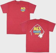 Disney Pixar Žaislų istorija Vyriški AL's žaislų sandėlio darbuotojo raudoni marškiniai Nauji S-3XL 3XL