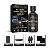 1Set Graphene Ceramic Car Coating Nano Hydrophobic Protective Detailing Kit Gloss Restores Car Paintwork maintenance tools
