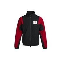 Jordan Air Jordan Flight Splicing Casual Sports Stand Collar Jacket Black Red CV3151-010 M