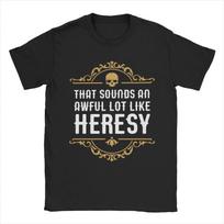 Vintage Heresy Funny Wargaming W-Warhammer 40k T-Shirts Women Round Neck Cotton T Shirts Short Sleeve Tees Gift Idea Clothing S juoda