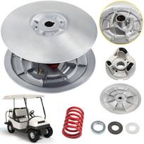 Golf Cart Secondary Driven Power Clutch Kit Metal Surface Drive Clutch 1985-2007 Driven Clutch Kit Compatible with Yamaha Low End G2-G28 Golf Cart