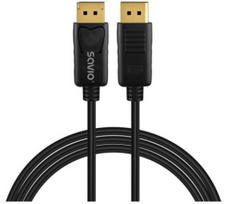 Savio DisplayPort 1.4 cable, 1080P/240Hz, 8K/60Hz, 1m