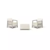 Keter Scandi Linea Balcony Set, pebble gray/light beige