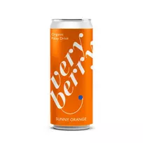 Very Berry Sunny Orange beverage, in a can, 0.33l (DEP)