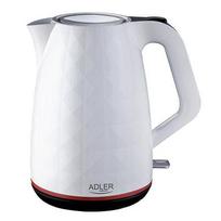Adler AD 1277 electric kettle, 1.7 L, 2200 W, white