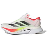 adidas Adizero Boston 12 Debesėlių baltumo, pagrindinės juodos, ryškiai raudonos (Moteriškos) Moteriški sportbačiai JQ2554 36