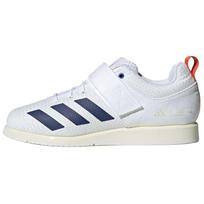 adidas Powerlift 5 Balti Tamsiai Mėlyni Unisex Sportbačiai Debesėlio Baltumo Karališkos Mėlynės JP9878 42⅔