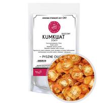 Geltonas džiovintas kumkvatas puselėmis - 50g Kumkvato vaisius