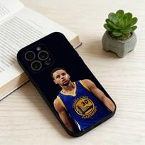 S-Stephen Curry  Phone Case For iPhone 17,16,15,14,13,12,11 Plus,Pro Max,XS,Soft Silicone Black Cover iPhone14