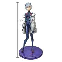 Neon Genesis Evangelion EVA Ayanami Rei Action Figure High-Quality PVC Desktop Decoration Collectible Toy Birthday Gift Series balta