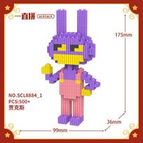 Mini Doll Magical Digital Circus Pomni Jax Kane toy building block decoration gift Building Block Circus action figure hand toy