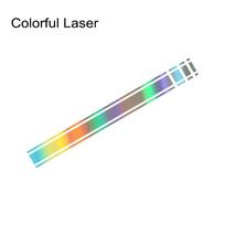 Lenktyninio stiliaus lipdukas ant automobilio variklio dangčio Volkswagen VW Golf 8 7 5 6 R GTI MK8 MK7 MK5 MK6 MK4 Vinilinė plėvelė Dekoratyviniai lipdukai Automobilio aksesuarai Colorful Laser